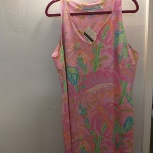 Gretchen Scott swerve dress XXL pale pink NWT